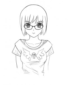 girl-sketch-001 Girl